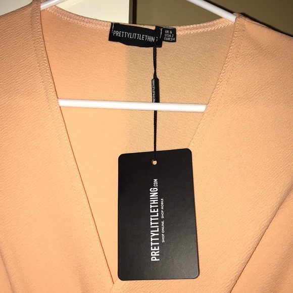 Tangerine Frill Midi Dress - Picture 3 of 3